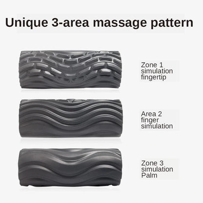 Electric Foam Roller with Vibration Massage - 4 - Speed Rechargeable Foam Shaft for Deep Tissue Muscle Relaxation in Home Gym - WestmannsStore