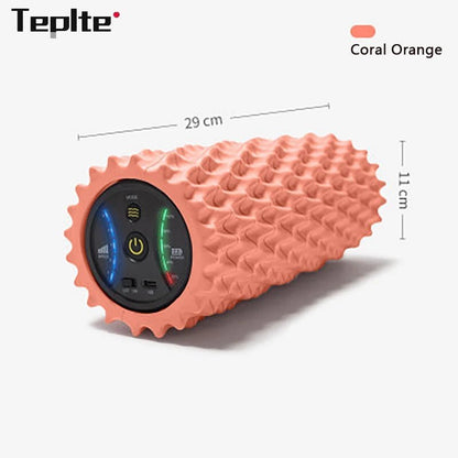 Electric Foam Roller with Vibration Massage - 4 - Speed Rechargeable Foam Shaft for Deep Tissue Muscle Relaxation in Home Gym - WestmannsStore