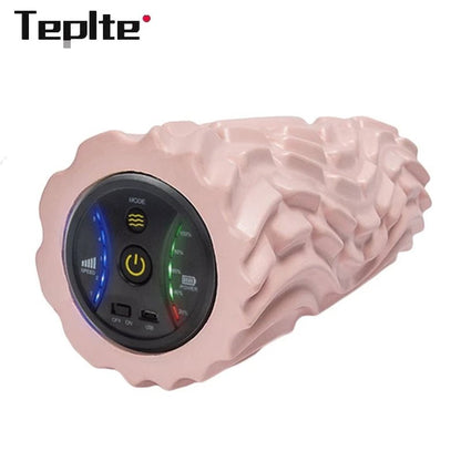 Electric Foam Roller with Vibration Massage - 4 - Speed Rechargeable Foam Shaft for Deep Tissue Muscle Relaxation in Home Gym - WestmannsStore