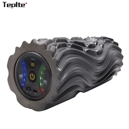 Electric Foam Roller with Vibration Massage - 4 - Speed Rechargeable Foam Shaft for Deep Tissue Muscle Relaxation in Home Gym - WestmannsStore