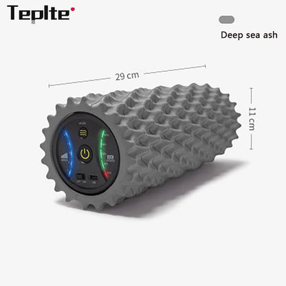 Electric Foam Roller with Vibration Massage - 4 - Speed Rechargeable Foam Shaft for Deep Tissue Muscle Relaxation in Home Gym - WestmannsStore