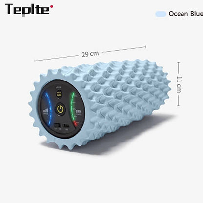 Electric Foam Roller with Vibration Massage - 4 - Speed Rechargeable Foam Shaft for Deep Tissue Muscle Relaxation in Home Gym - WestmannsStore